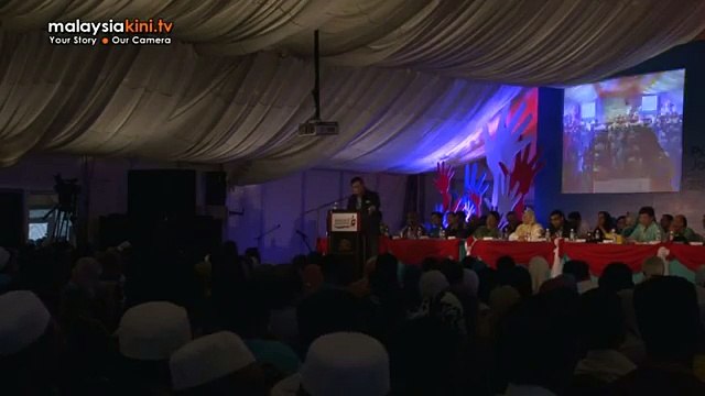 Saifuddin Nasution at PKR's 8th National Congress