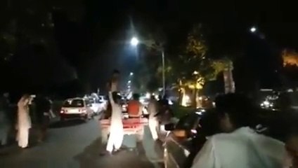 14 Augast 2015 celebrations on mall road lahore