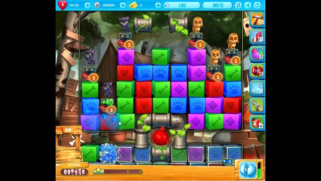 Pet Rescue Saga level 1061 NO BOOSTERS