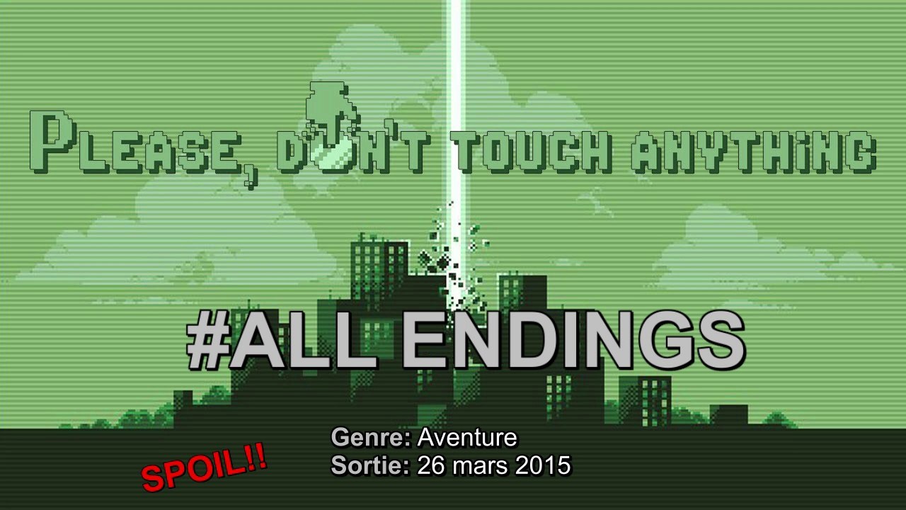 Please don't touch anything