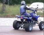 Quad Drift / Drifting mid-day in traffic! - Drifting quadracing quad stunt drift racing