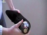 How to open a wine bottle with a shoe