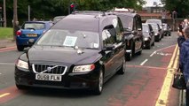 Hundreds line streets for Cilla Black's funeral cortege