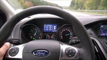 2014 Ford Focus 1.6 TDCi Turnier (115 HP) Topspeed on German Autobahn