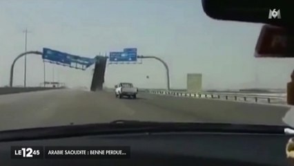 Accident impressionnant en Arabie Saoudite ! - Zapping télé du 20 août 2015