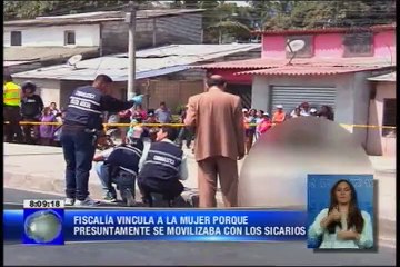 Mujer detenida por estar implicada supuestamente en crimen de un hombre