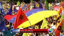 Opositores venezolanos marcharon en La marcha por la libertad