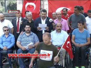 1. Meclis'e bayrak asan gaziler: Sorumlu AKP ve Erdoğan’dır