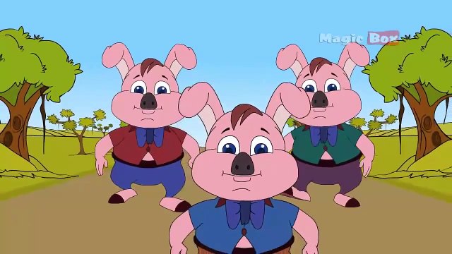 Three Little Pigs Fairy Tales In English Animated Cartoon Stories For Kids