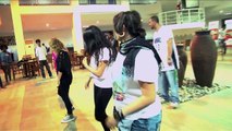 Canadian University of Dubai Flash Mob for Breast Cancer Awareness