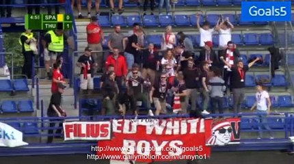 Sutter N. Goal Sparta Prag 0 - 1 Thun Europa League 20-8-2015