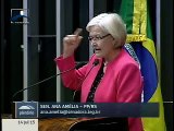 Ana Amélia demonstra preocupação com estragos provocados por temporal no RS