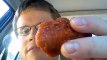 Eating Two Limited-Time Boneless Ghost Pepper Wings from Buffalo Wild Wings