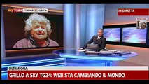 Beppe Grillo a Sky TG 24: 