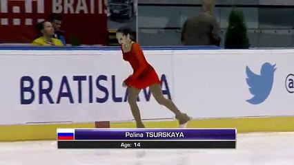 Polina TSURSKAYA - JGB Bratislava 2015 - SP
