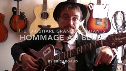 Cours guitare Special Débutants - Tuto Blues Acoustique