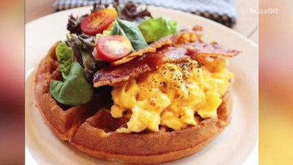 Go beyond butter and syrup with these waffle toppings