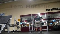 Tom Mutaffis - Front Squat 440 lbs x 3
