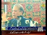 Nawaz Sharif Visit Karachi and  Operation against Terrorism