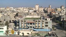 The Middle East's first rooftop football pitch opens in Gaza