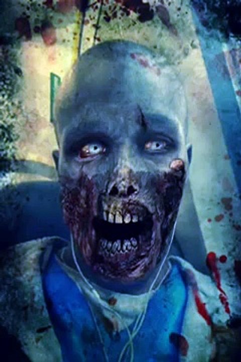 real life zombie face