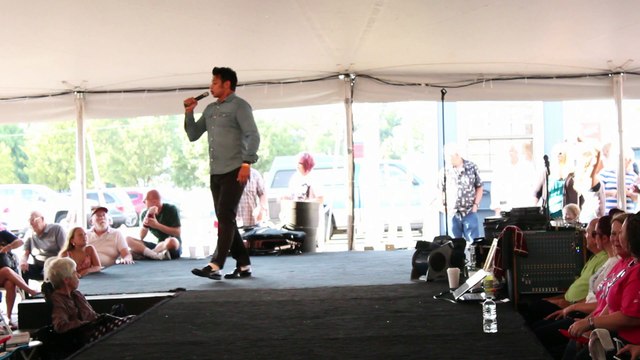 Joseph Hall sings 'Blue Moon Of Kentucky' Elvis Week 2015