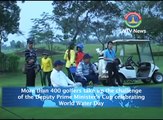 Lao News on LNTV-More than 400 golfers take up the challenge of the DPM Cup 25-03-2013