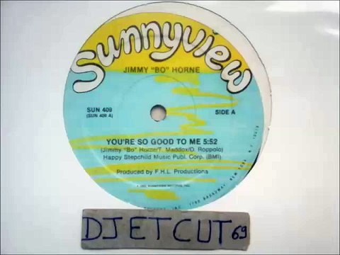JIMMY BO HORNE -YOU'RE SO GOOD TO ME(RIP ETCUT)SUNNYVIEW REC 83
