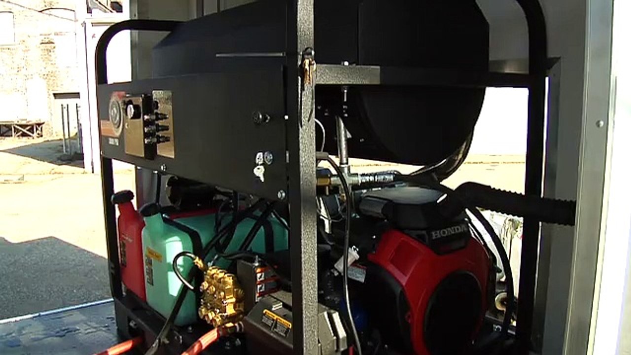 Pressure Washer Trailer: Hot And Mighty Mobile Cleaning System With A Cold Weather Package