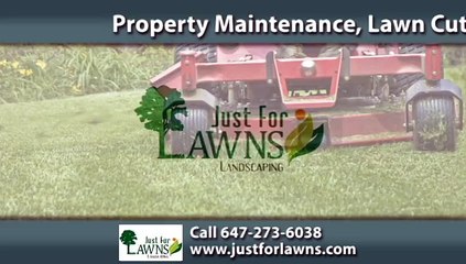 Lawn Maintenance Oakville, ON | Just For Lawns