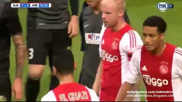 1-0 Arkadiusz Milik Penalty-Kick Goal | Ajax Amsterdam v. Jablonec - Europa League 20.08.2015 HD