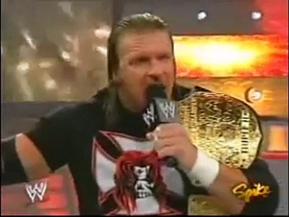 Triple H vs Shelton Benjamin 9 27 04