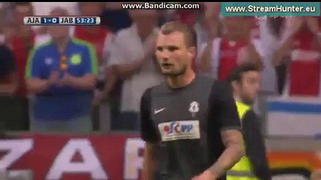 1:0 A.Milik Ajax vs Jablonec - Uefa Europa League 20.08.2015 HD