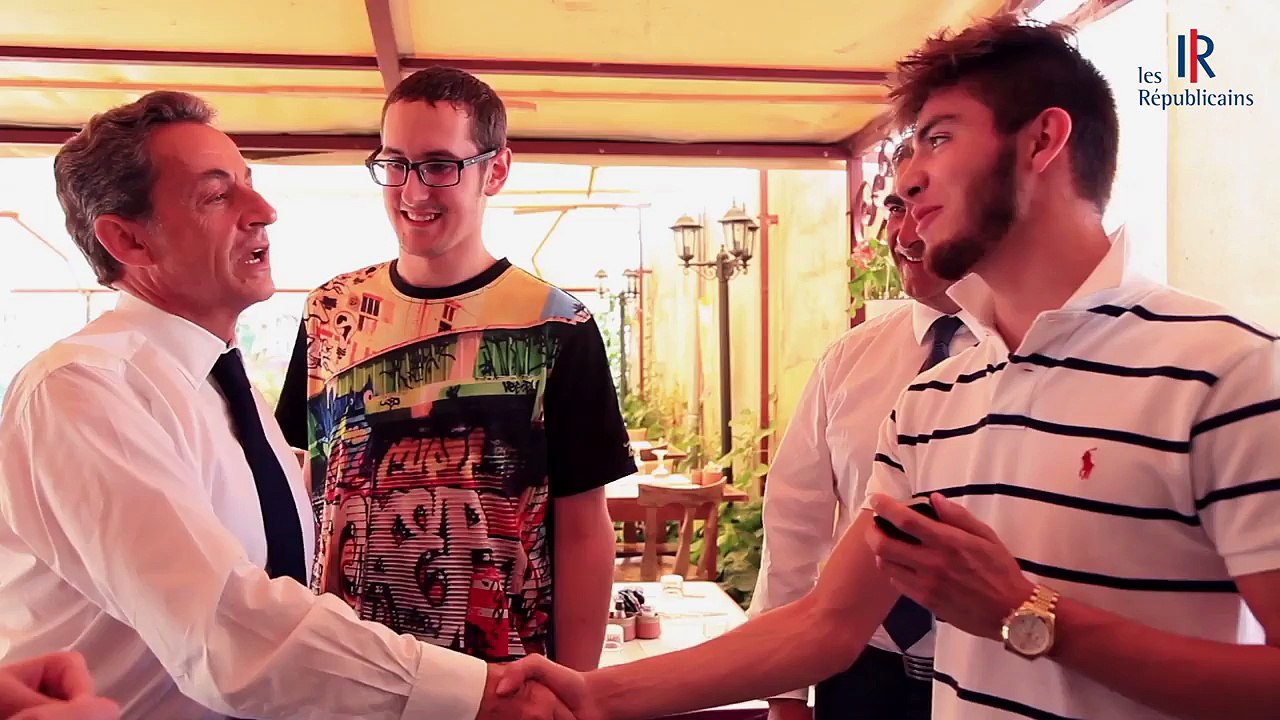 Déplacement de Nicolas Sarkozy dans l'Yonne - 19 août 2015