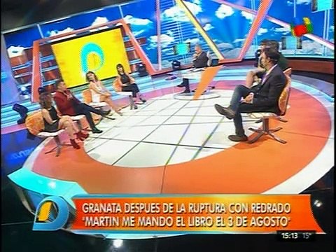 Amalia Granata muestra pruebas del amor de Martín Redrado