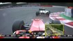 F1 2010 Belgian GP Alonso Overtakes Liuzzi Onboard [HD] Engine Sounds
