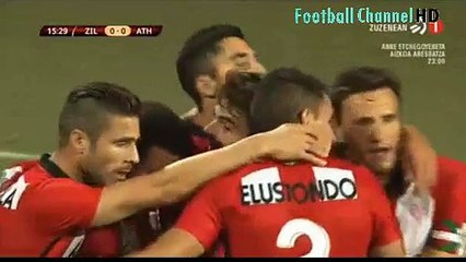0:1 S.Merino GOAL HD ZILINA vs Athletic Club - Europa League 20.08.2015 HD