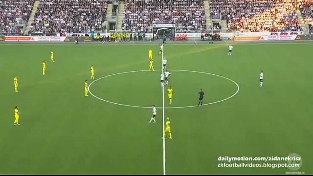 Jone Samuelsen 1:0 First Minute Goal | Odds BK v. Borussia Dortmund - Europa League 20.08.2015 HD