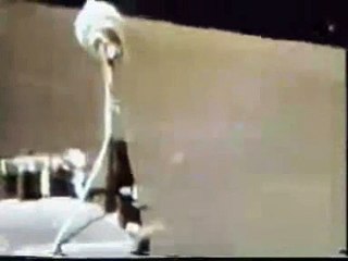 Moon Hoax Apollo 17 : Disney Fake Earth Transparencies Right Eye Winks At The TV Camera