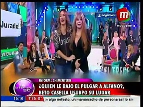 ¿Quién le bajó el pulgar a Graciela Alfano?