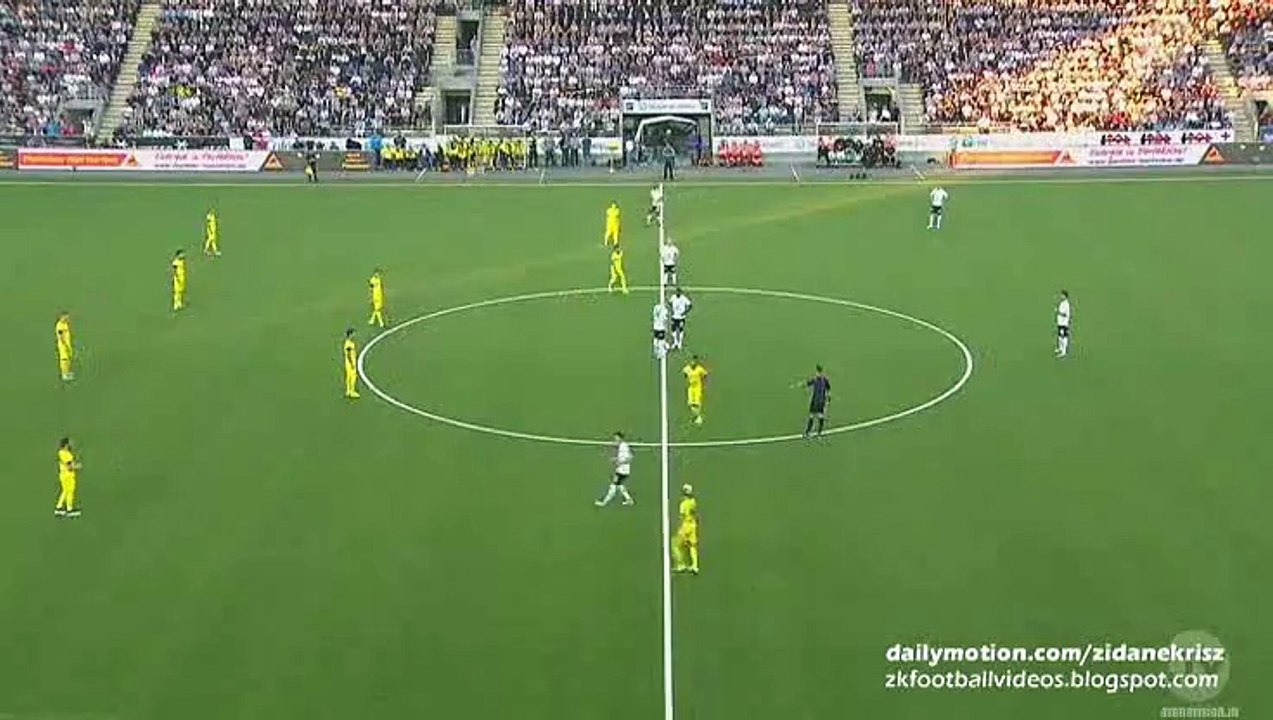 1-0 Jone Samuelsen Fantastic 1st minute Goal - Odds BK v. Borussia Dortmund - Europa League 20.08.2015 HD