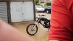 honda cg 125 chopper bobber completed first and only ride