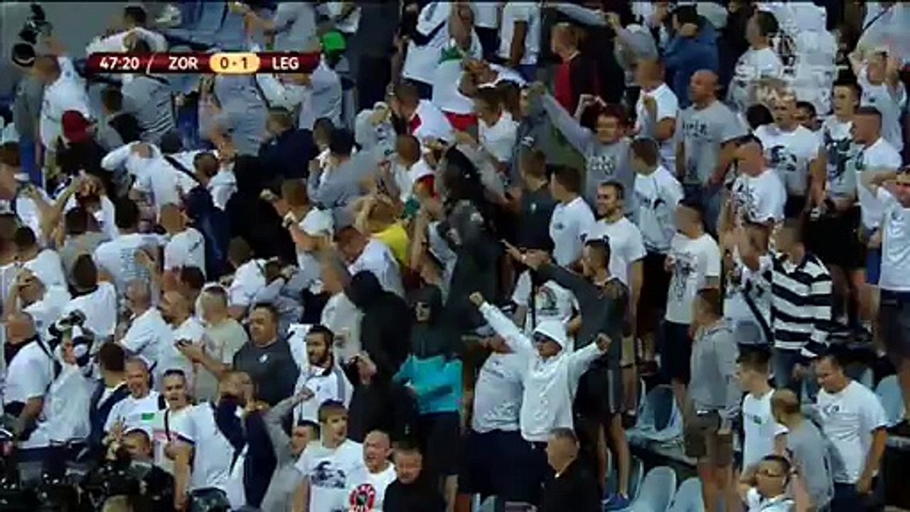 Goal & Highlights HD | Zorya 0-1 Legia Warsaw - Europa League - 20-08-2015