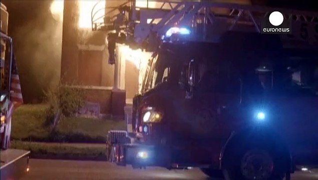 Enfrentamientos en San Luis por la muerte de un joven negro a manos de la policía