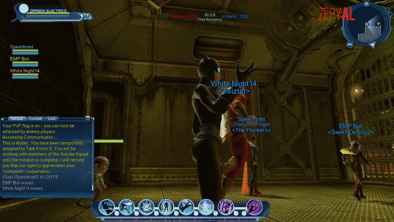 2vs2 leyendas pvp catwoman -