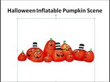 Inflatable Halloween Decorations - Funny Pumpkin Scene - Kids LOVE It!
