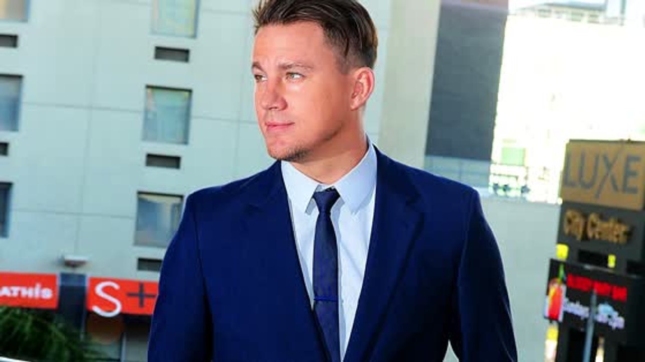 Channing Tatum and Daughter Accidentally Crash a Birthday Party