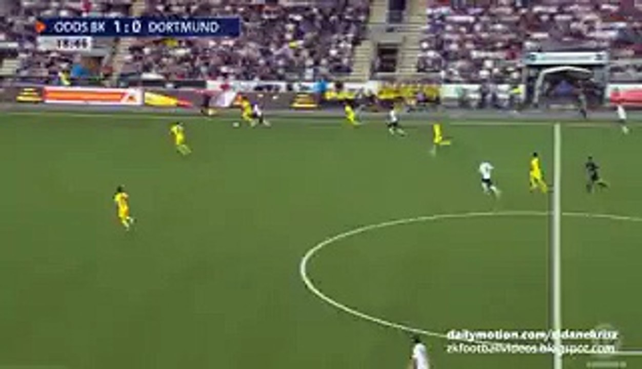 2-0 Fredrik Nordkvelle - Odds BK v. Borussia Dortmund - Europa League 20.08.2015 HD