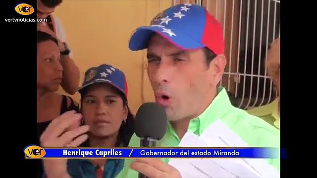 Capriles: Tomarse una foto con Nicolás Maduro es una raya