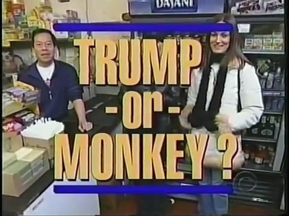 Letterman - Trump or Monkey